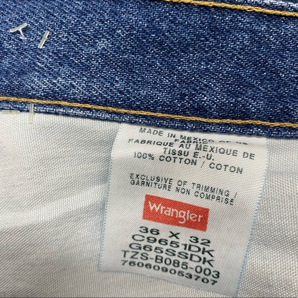 Wrangler Premium Quality Denim Jeans, Blue - Picture 5 of 10